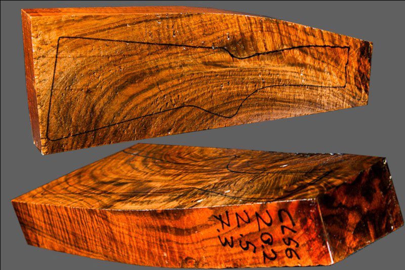 Claro Walnut Shotgun Blank (#CL56)