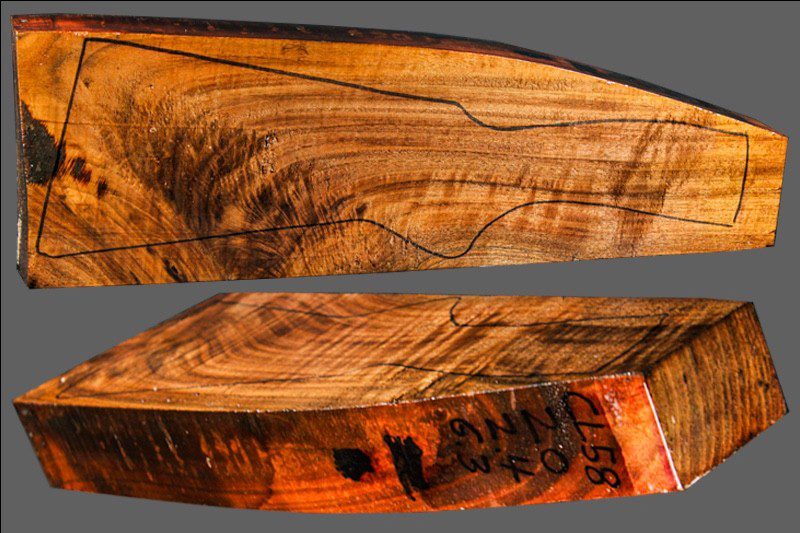Claro Walnut Shotgun Blank (#CL58)