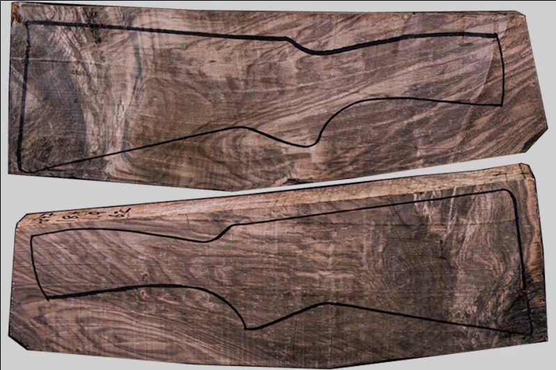 Turkish Walnut Shotgun Blank (#HB47)