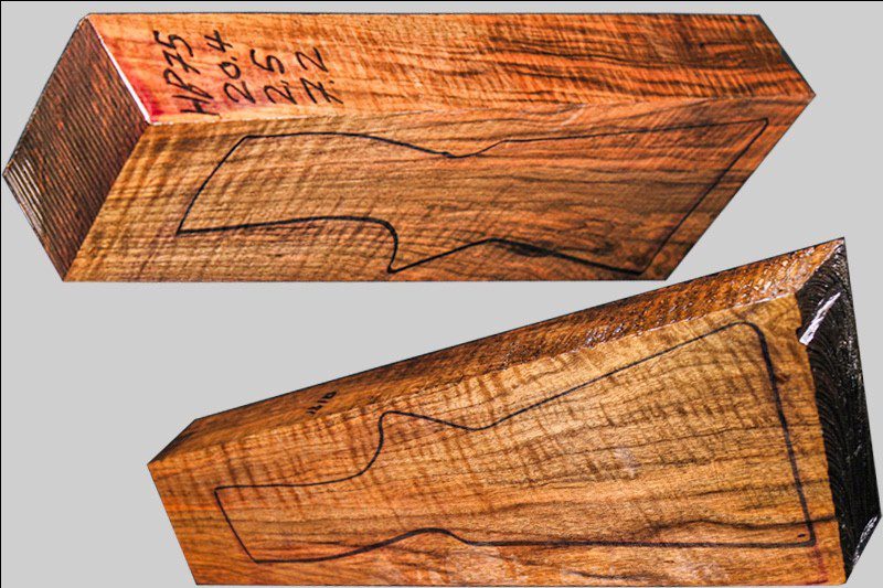 Turkish Walnut Shotgun Blank (#HB75)
