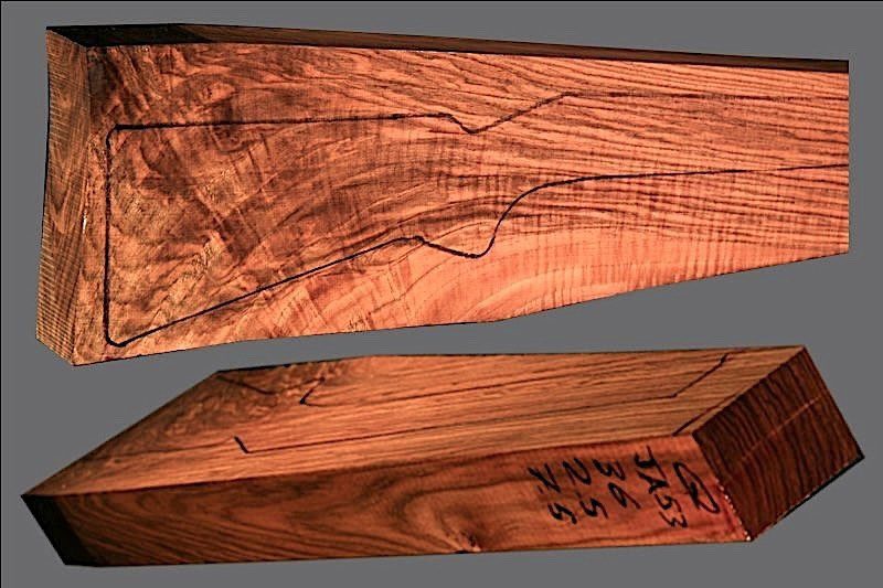 Turkish Walnut Rifle Blank (#JA53)
