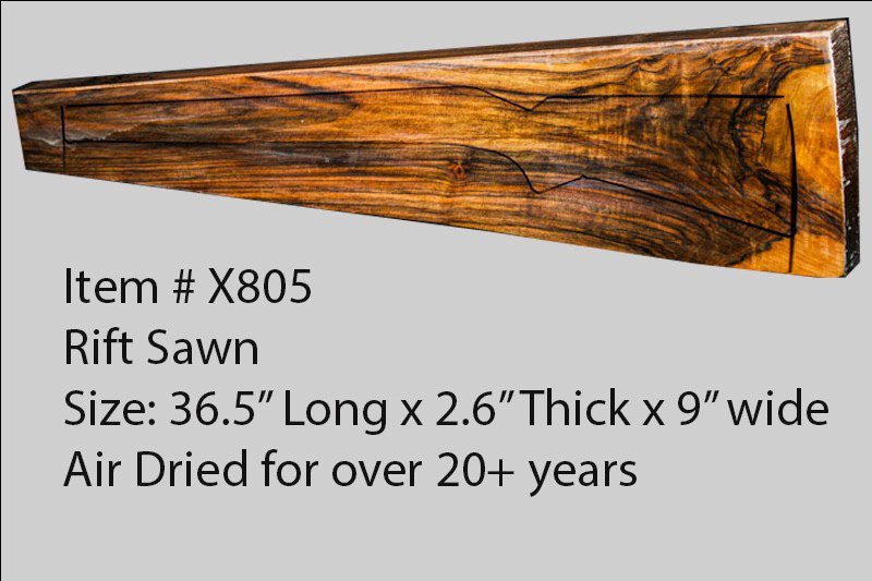 Turkish Walnut Rifle Blank (#X805)