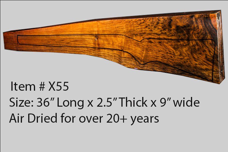 Turkish Walnut Rifle Blank (#X55)