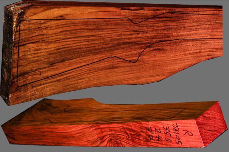 Turkish Walnut Rifle Blank (#JA105)