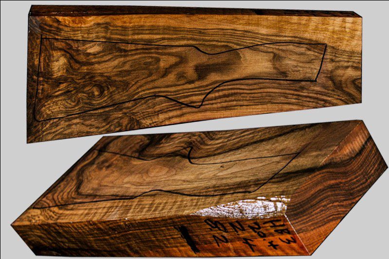 Turkish Walnut Shotgun Blank (#HB3)