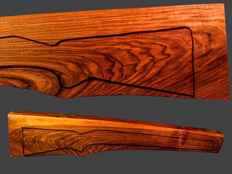 Turkish Walnut Rifle Blank (#JA5)