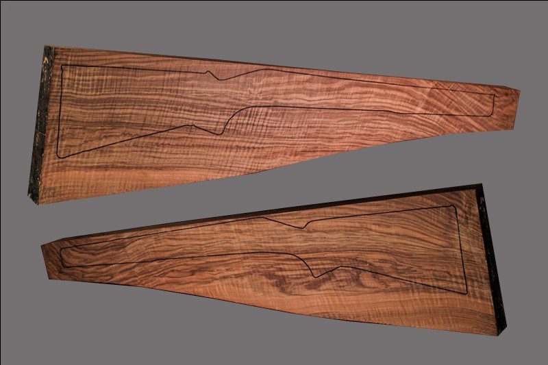 Turkish Walnut Rifle Blank (#JA82)