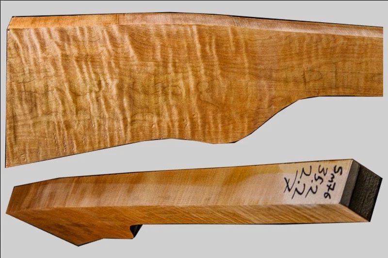 Sugar Maple Rifle Blank (#sm76)