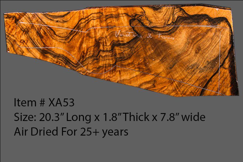 Turkish Walnut Shotgun Blank (#XA53)