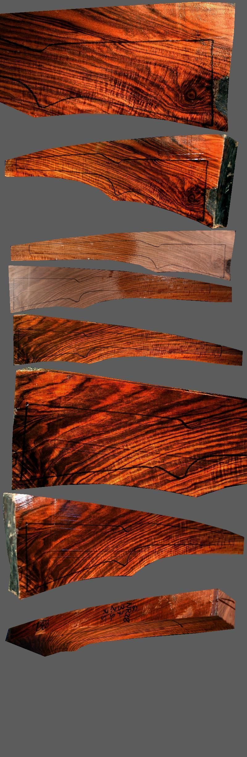 Turkish Walnut Rifle Blank (#NR28)
