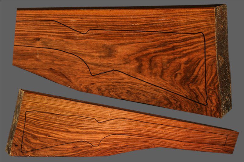 Turkish Walnut Rifle Blank (#JA71)