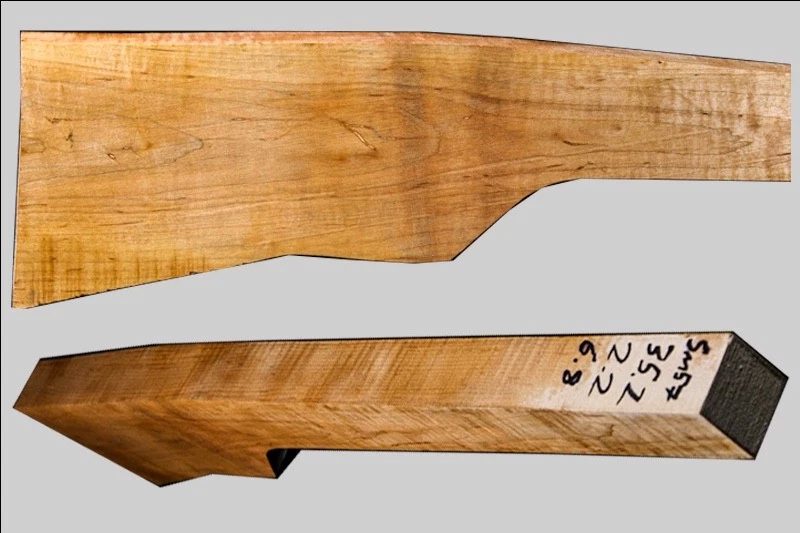 Sugar Maple Rifle Blank (#sm57)