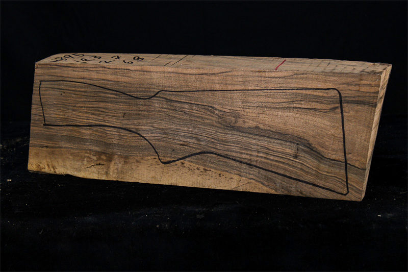Turkish Walnut Shotgun blank (#hb95)