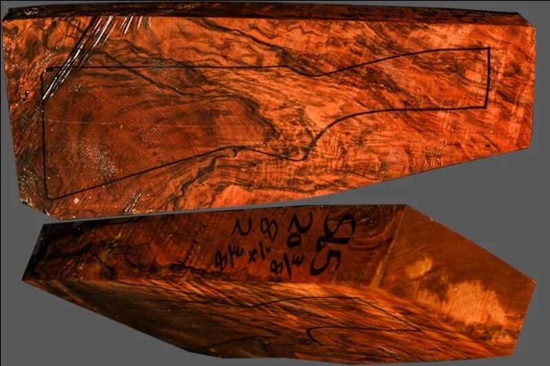 Turkish Walnut Shotgun Blank Set (#sb5)