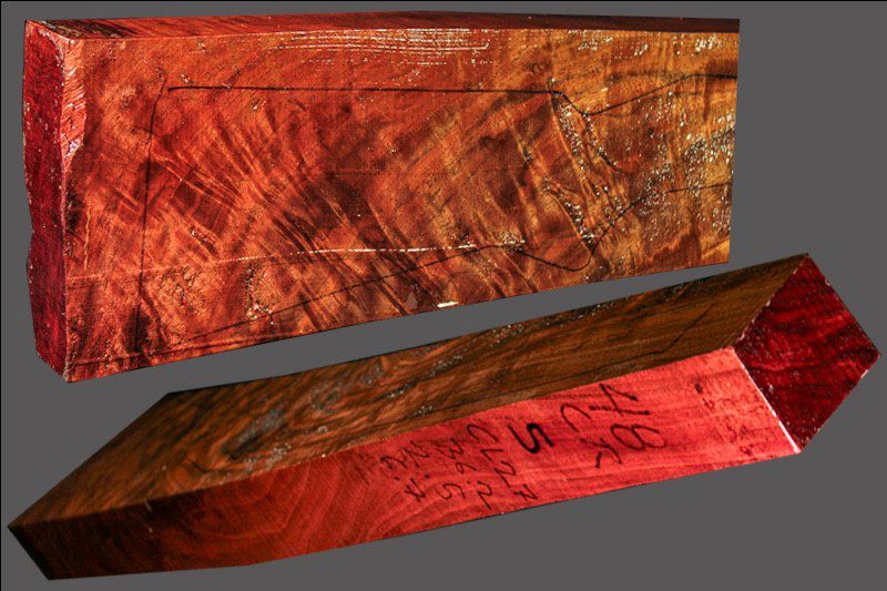 Claro Walnut Rifle Blank (#CL27)