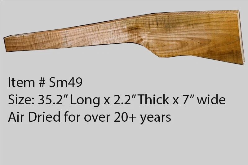 Sugar Maple Rifle Blank (#sm49)
