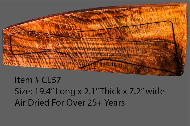 Claro Walnut Shotgun Blank (#CL57)