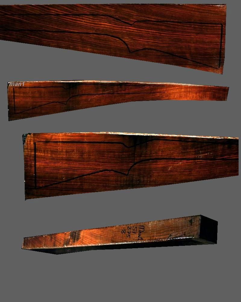 Turkish Walnut Mannlicher Blank (#MAN1)