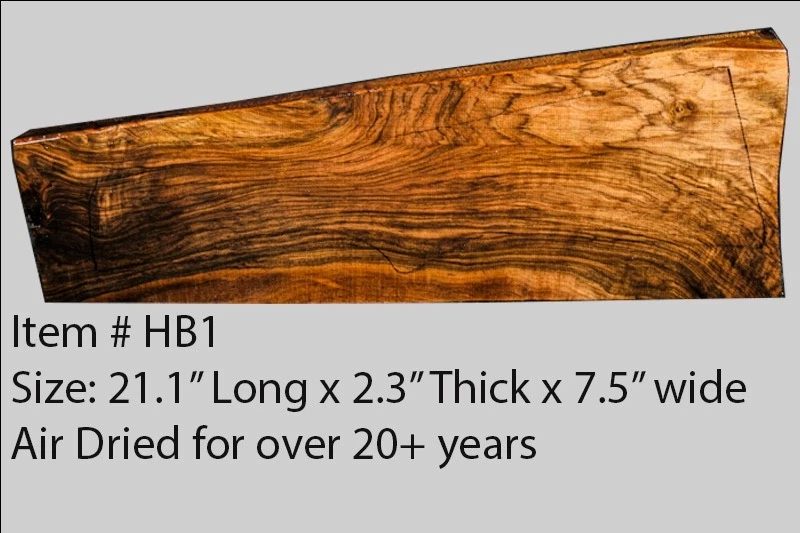 Turkish Walnut Shotgun Blank (#hb1)