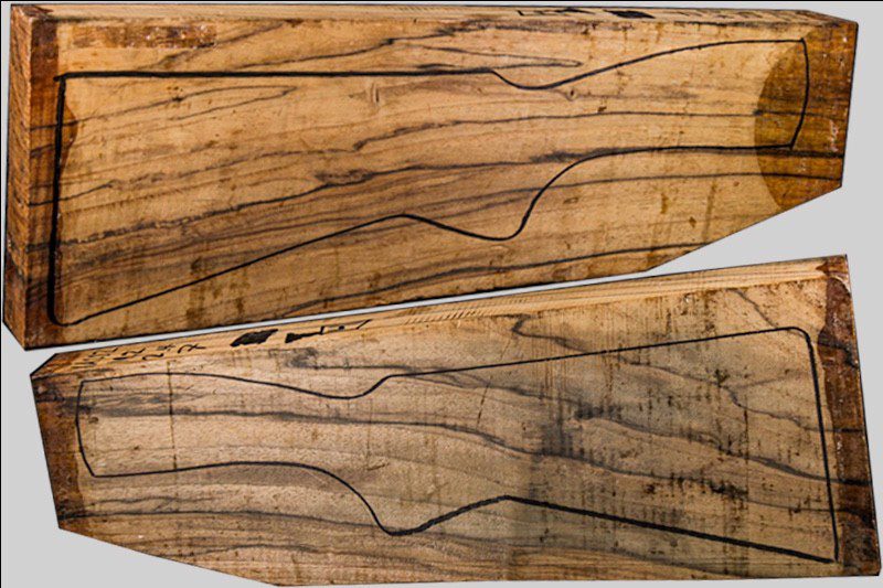 English Walnut Shotgun Blank (#XA112)