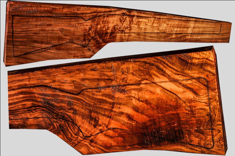 Turkish Walnut Rifle Blank (#JA40)