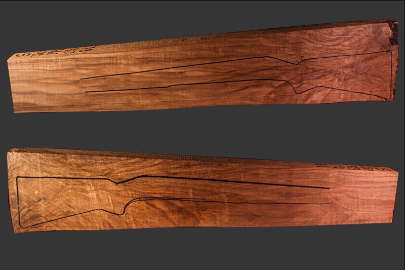 Turkish Walnut Rifle Blank (#JA27)