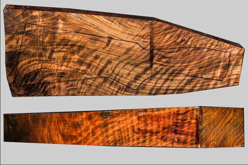 Turkish Walnut Shotgun Blank (#HB42)