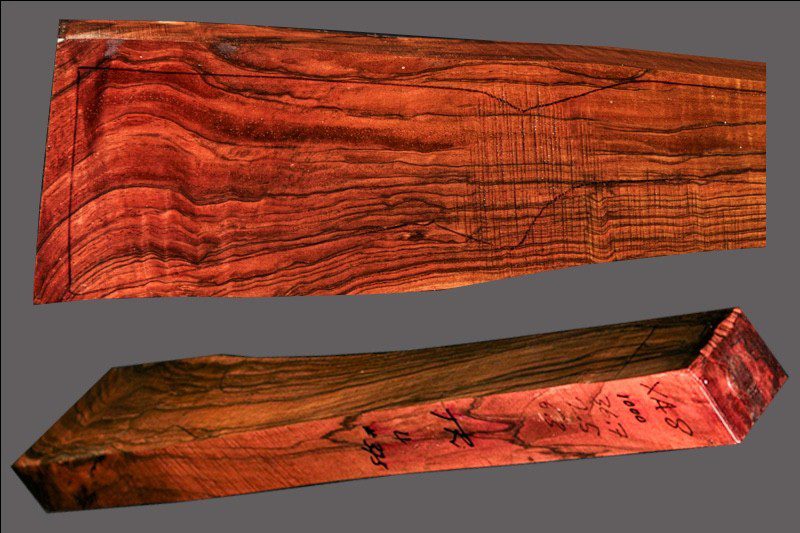 Exhibition Turkish Walnut Rifle Blank (#XA8)