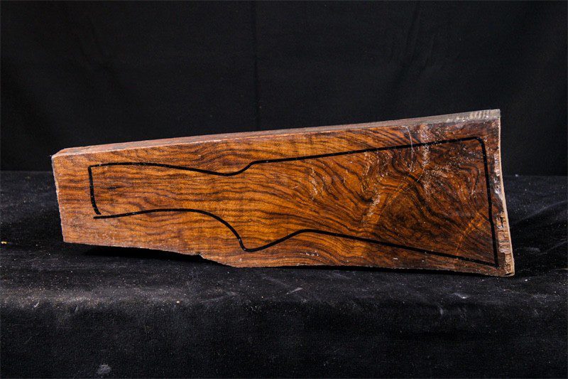 Turkish Walnut Shotgun Blank (#ZB1)