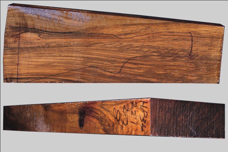 Turkish Walnut Shotgun Blank (#HB34)