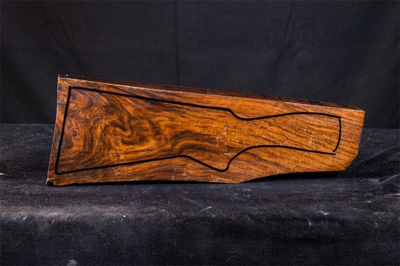 Turkish Walnut Shotgun Blank (#ZB1)