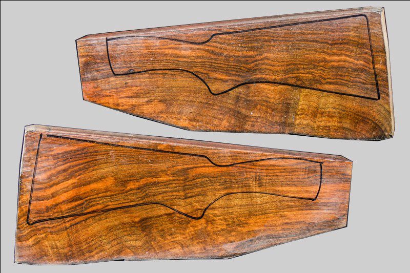 Turkish Walnut Shotgun Blank (#J180)