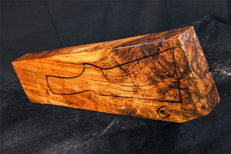 Turkish Walnut Shotgun Blank (#S356)