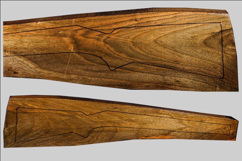 Turkish Walnut Rifle Blank (#R151)