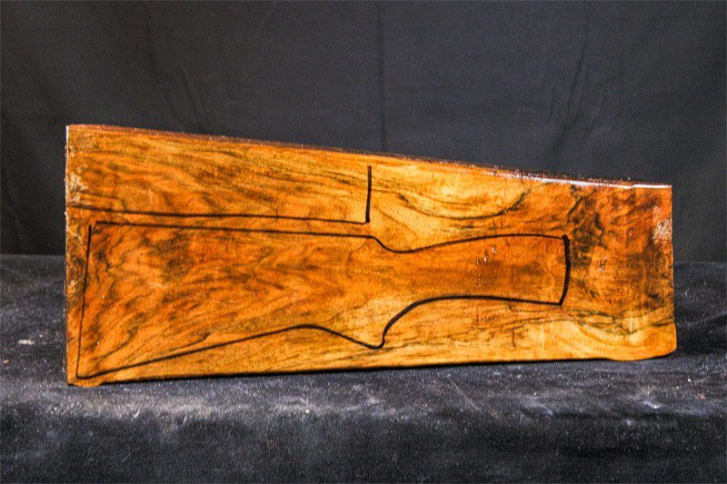 Turkish Walnut Shotgun Blank (#S355)