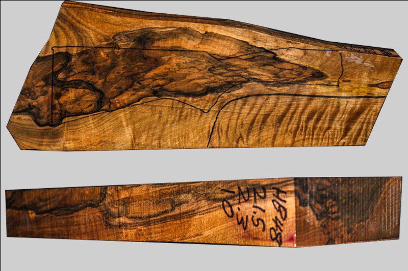Turkish Walnut Shotgun Blank (#HB48)