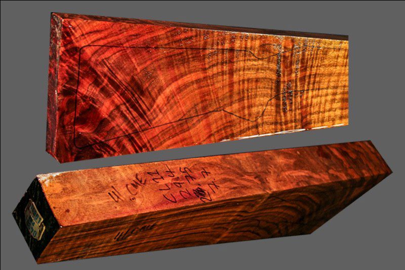 Claro Walnut Rifle Blank (#CL11)