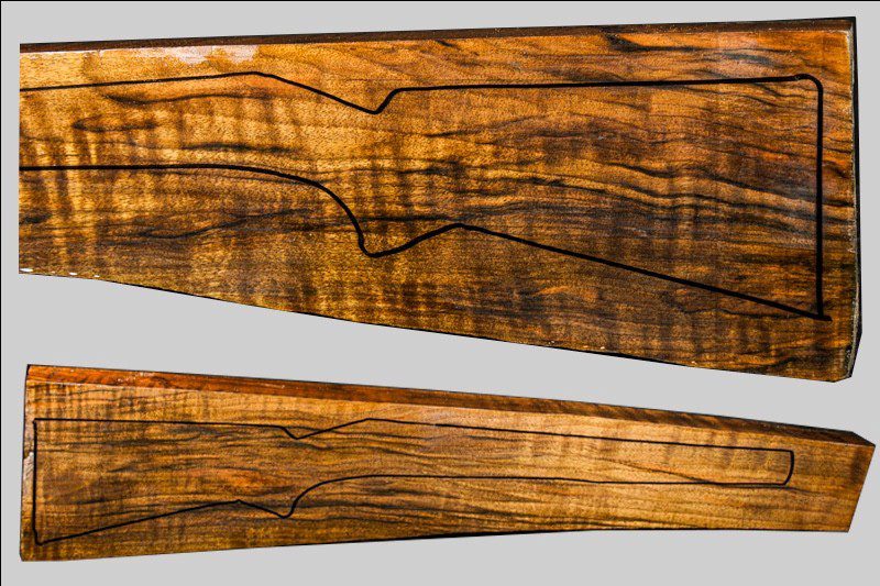 Turkish Walnut Rifle Blank (#R785)