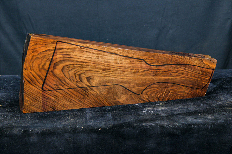 Turkish walnut stock blank (#hb79)