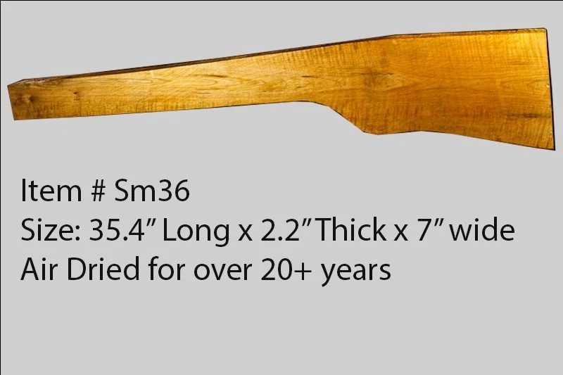 Sugar Maple Rifle Blank (#sm36)
