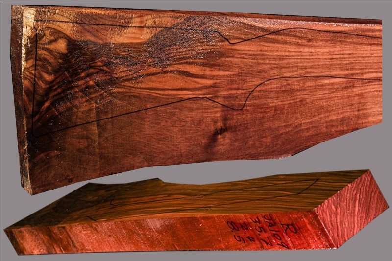 Turkish Walnut Rifle Blank (#JA109)