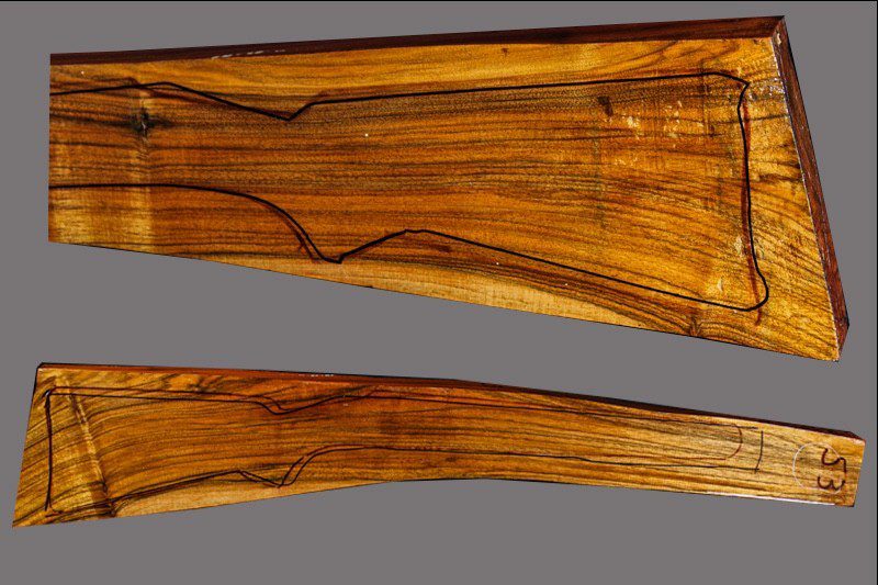 Turkish Walnut Rifle Blank (#XA21)