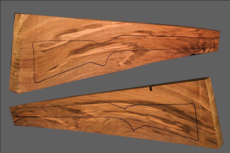 Turkish Walnut Rifle Blank (#JA67)