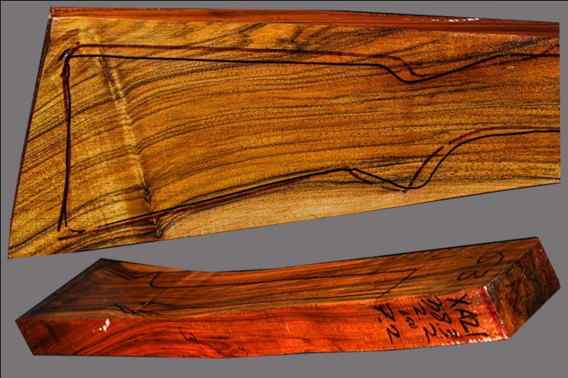 Turkish Walnut Rifle Blank (#XA21)