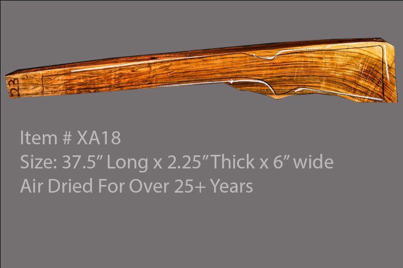 English Walnut Rifle Blank (#XA18)