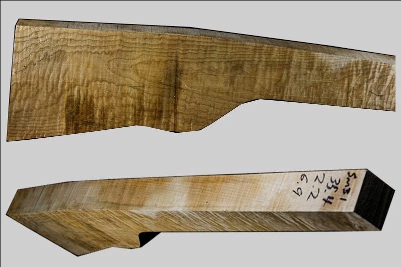 Sugar Maple Rifle Blank (#sm31)