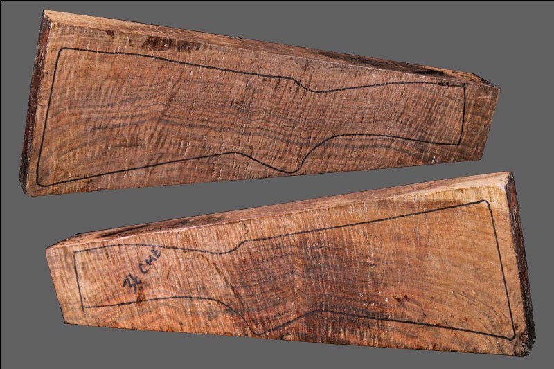 Claro Walnut Shotgun Blank (#CL46)