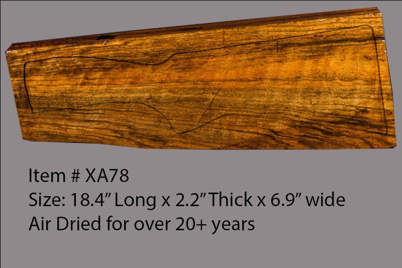 French Walnut Shotgun Blank (#XA78)
