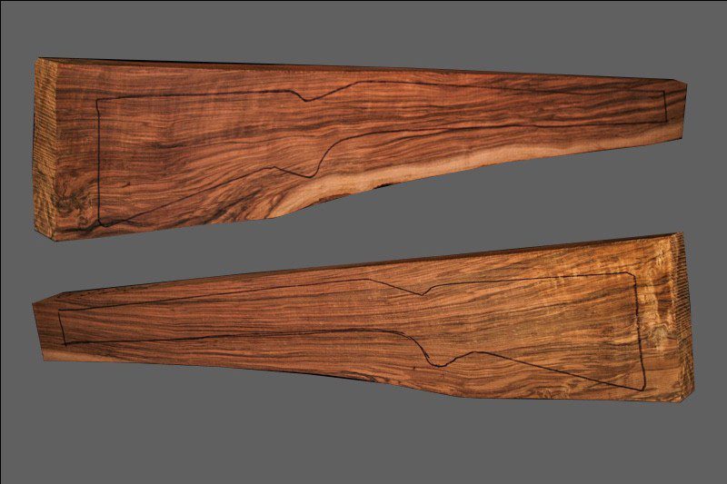 Turkish Walnut Rifle Blank (#JA63)