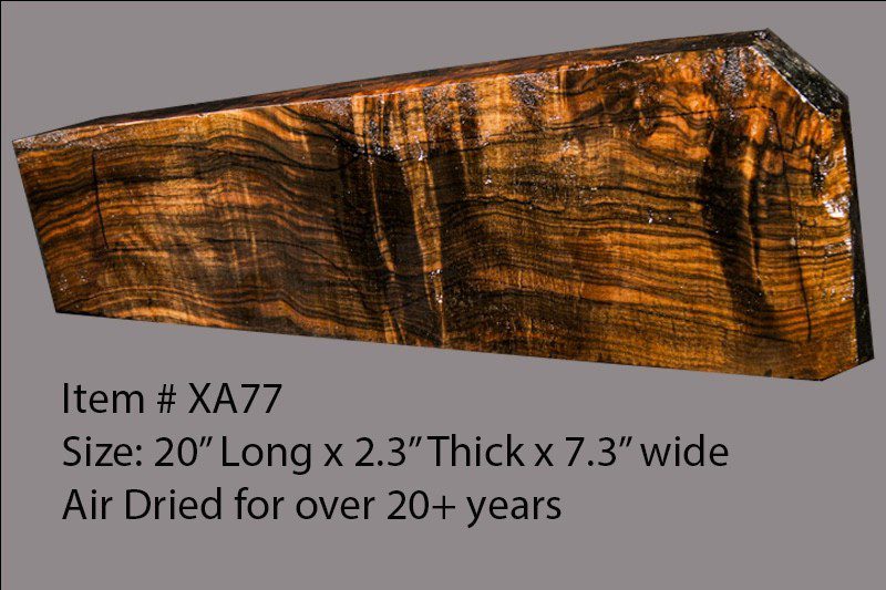 Turkish Walnut Shotgun Blank (#XA77)